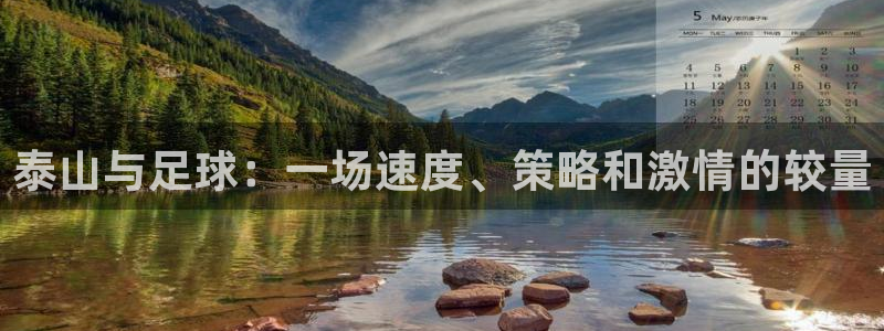 泰山与足球：一场速度、策略和激情的较量
